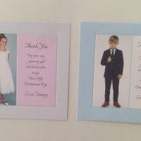 First Holy Communion Thank You Cards